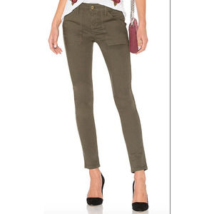 SANCTUARY ADMIRAL SKINNY UTILITY JEANS FATIGUE